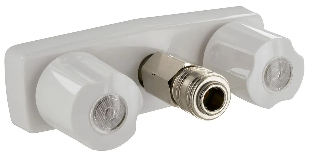 PF213248 – VALTERRA LLC Faucet, Used For Exterior Shower Replacement Dual Handle Faucet For D&W Inc Spray-Away Unit 2...